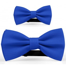 Set papioane tata fiu albastru-safir, uni
